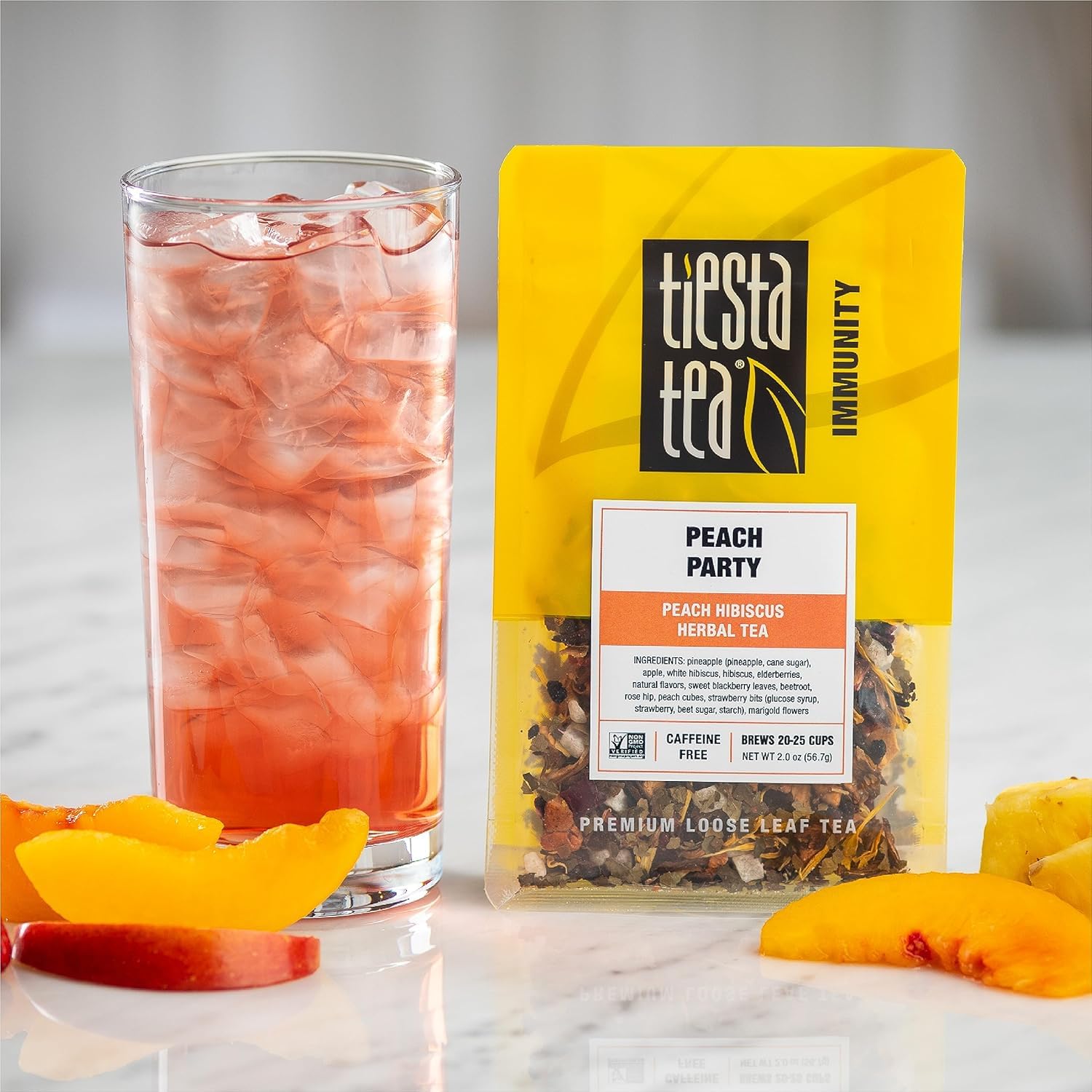 Tiesta Tea Peach Party sypaný čaj - pohled 2